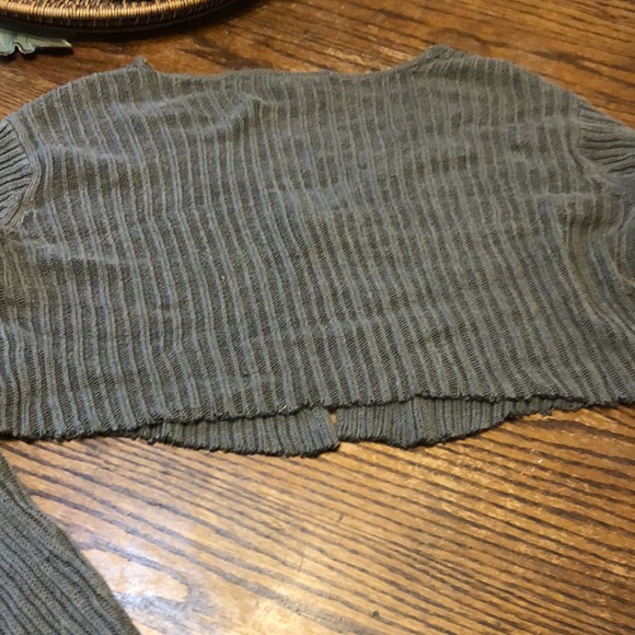 GETT linen / cotton crop cardigan - Picture 6 of 6